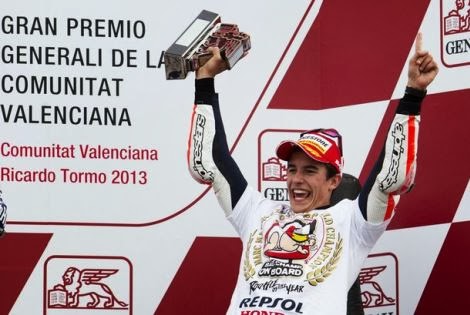 Marc Marquez juara dunia MotoGP musim 2013 termuda