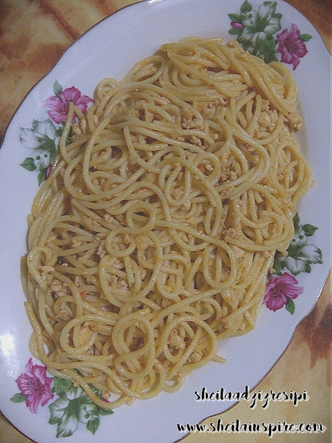 Resipi Spaghetti Goreng Bijak Pandai