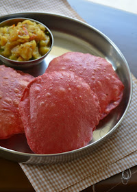 How to make beetroot poori