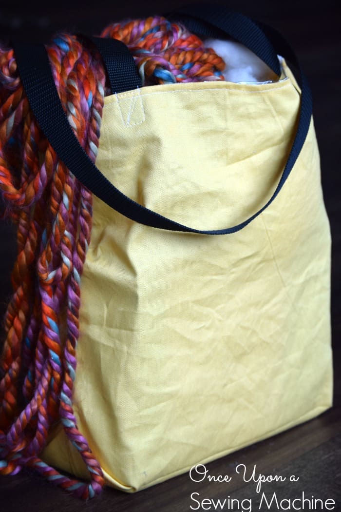 Lined Reusable Grocery Bag Tutorial