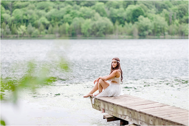 Beautiful rustic NJ engagement session