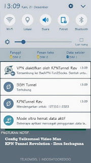 Config KPN Tunnel Revolution Telkomsel VideoMax