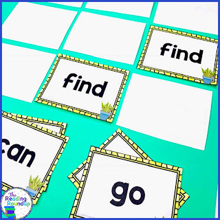 Sight word practice is essential for students in kindergarten, 1st, and 2nd grade. Students can play this fun and FREE sight word Memory Match game with flash cards.