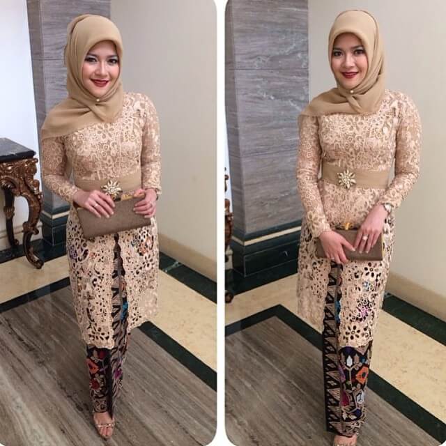 model kebaya modern sederhana