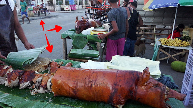 lechon vendors Palompon