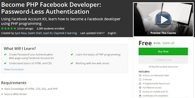 Become-PHP-Facebook-Developer-Password-Less-Authentication