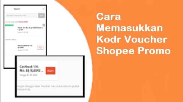 Cara Memasukkan Kode Voucher Shopee