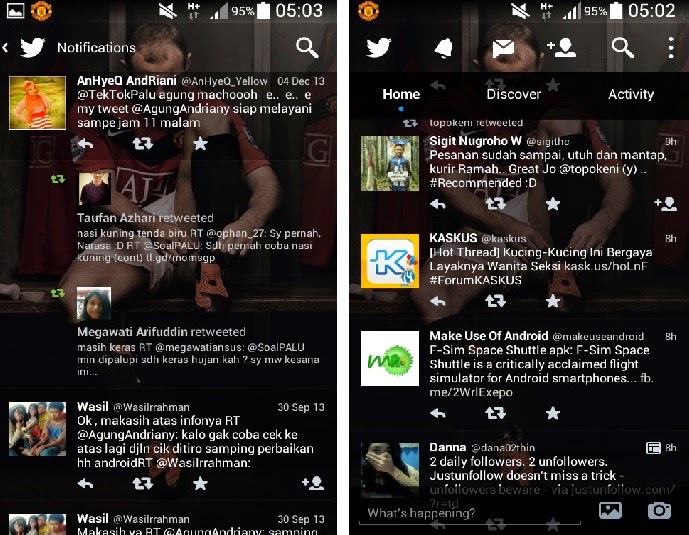 Download aplikasi Twitter Mod Transparan untuk android Apk
