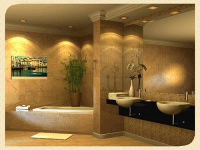 Add Elegance to the Bathroom Interior and Surroundings 