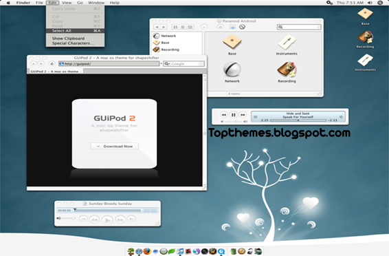 GUiPod 2 Mac OS X Theme 