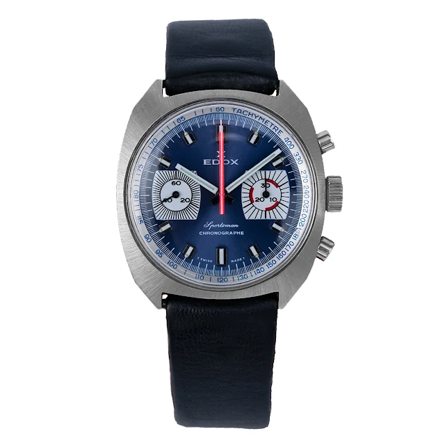 Edox Sportsman Chronographe 1972