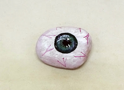 COMO PINTAR PIEDRAS CON OJO REALISTA PASO A PASO