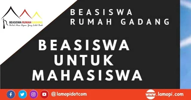 Beasiswa Rumah Gadang 2020