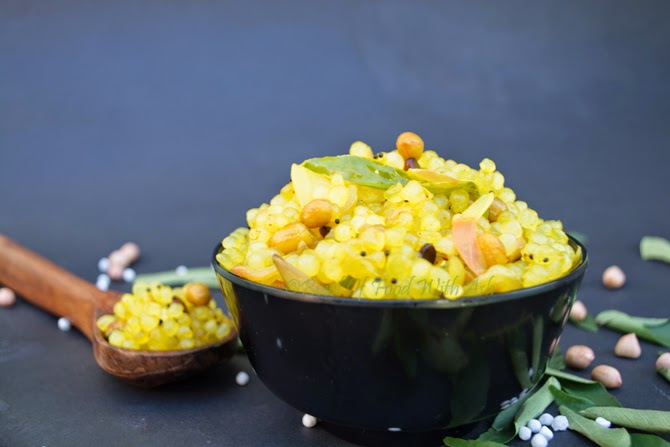 Lemony Sabudana recipe (Sabudana Kichdi)