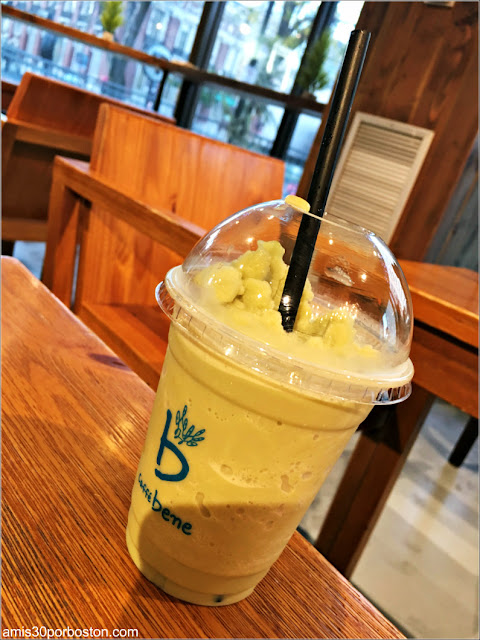 Frappe de Matcha del Caffe Bene, Boston