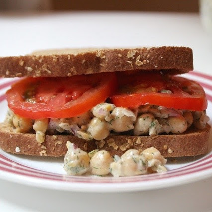 Chickpea Salad Sandwich