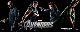 The Avengers Character One Sheet Movie Poster Set 2 - Samuel L. Jackson as Nick Fury, Jeremy Renner as Hawkeye, Scarlett Johansson as Black Widow & Tom Hiddleston as Loki