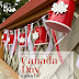 The Easiest String Light Canada Day Banner