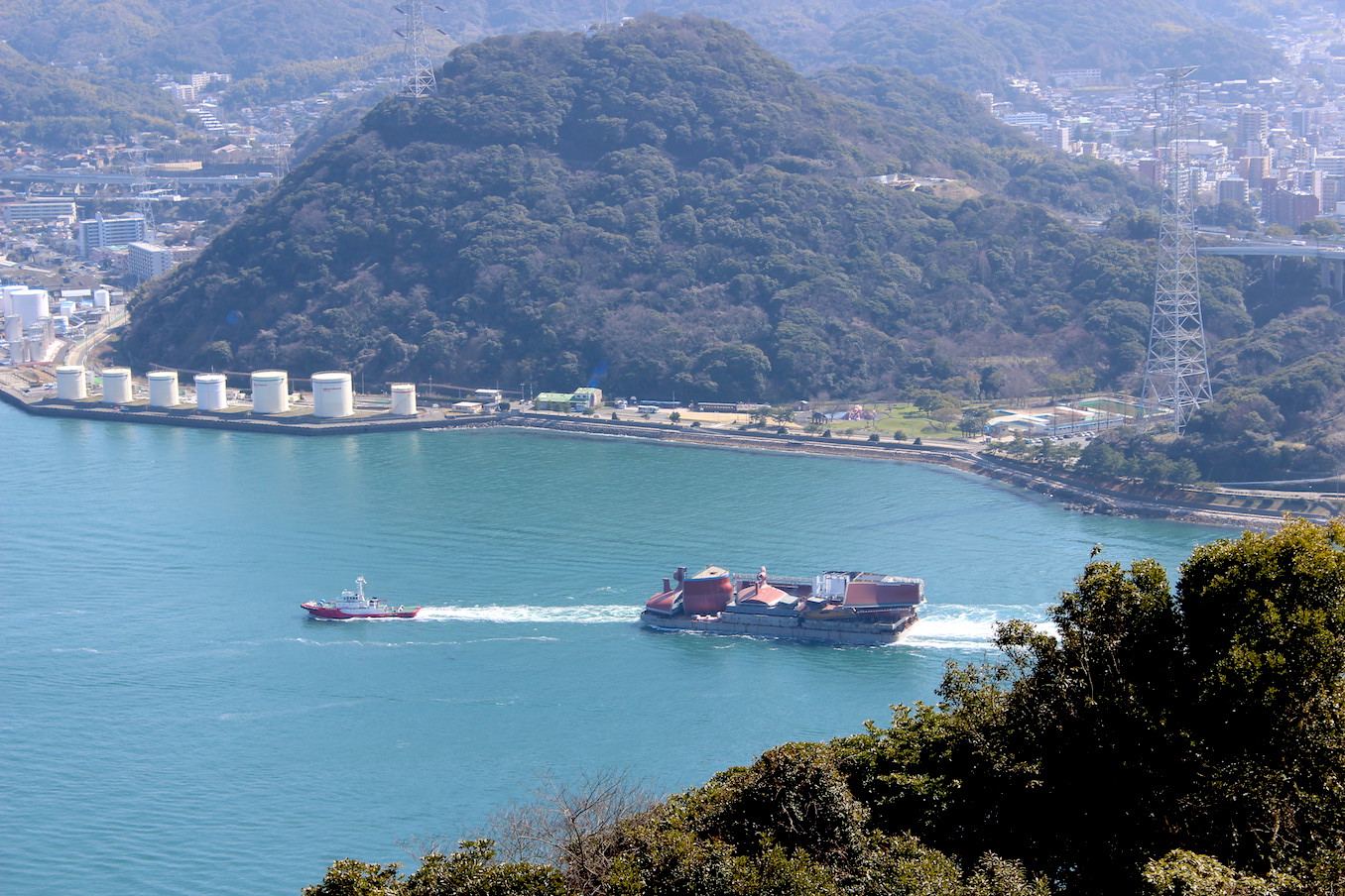 関門海峡を見下ろす下関 火の山に残る明治の砲台跡 かつての軍事拠点 Y ミライノシテン