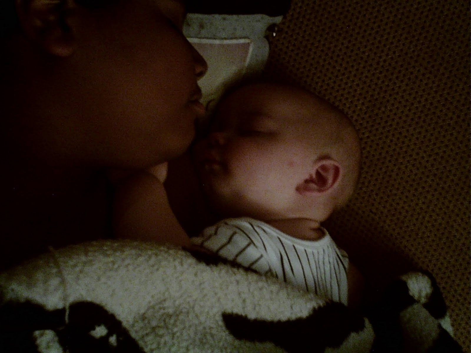 Beautiful Picture of Brothers Sleeping, Wordless Wednesday