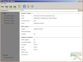 Aplikasi pengganti mac address