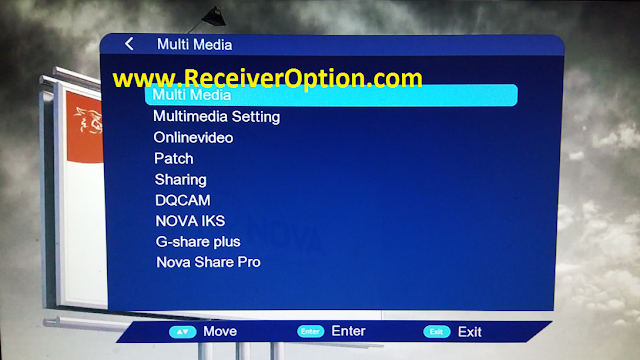 1506TV 512M 4M NOVA N300 N200 N100 NEW SOFTWARE WITH NOVA SHARE PRO OPTION