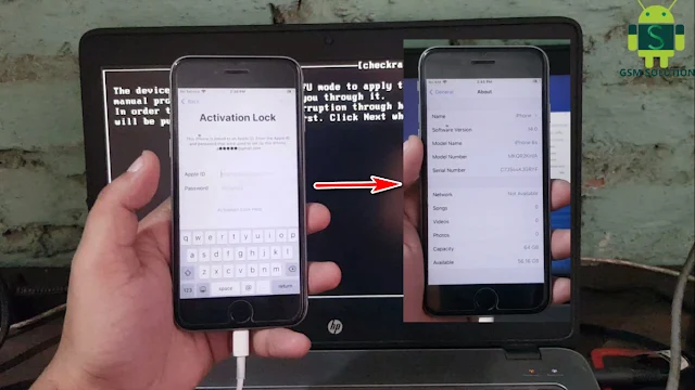 FREE iPhone 6S iCloud Activation Lock Bypass iOS14-14.0.1On Windows Pc