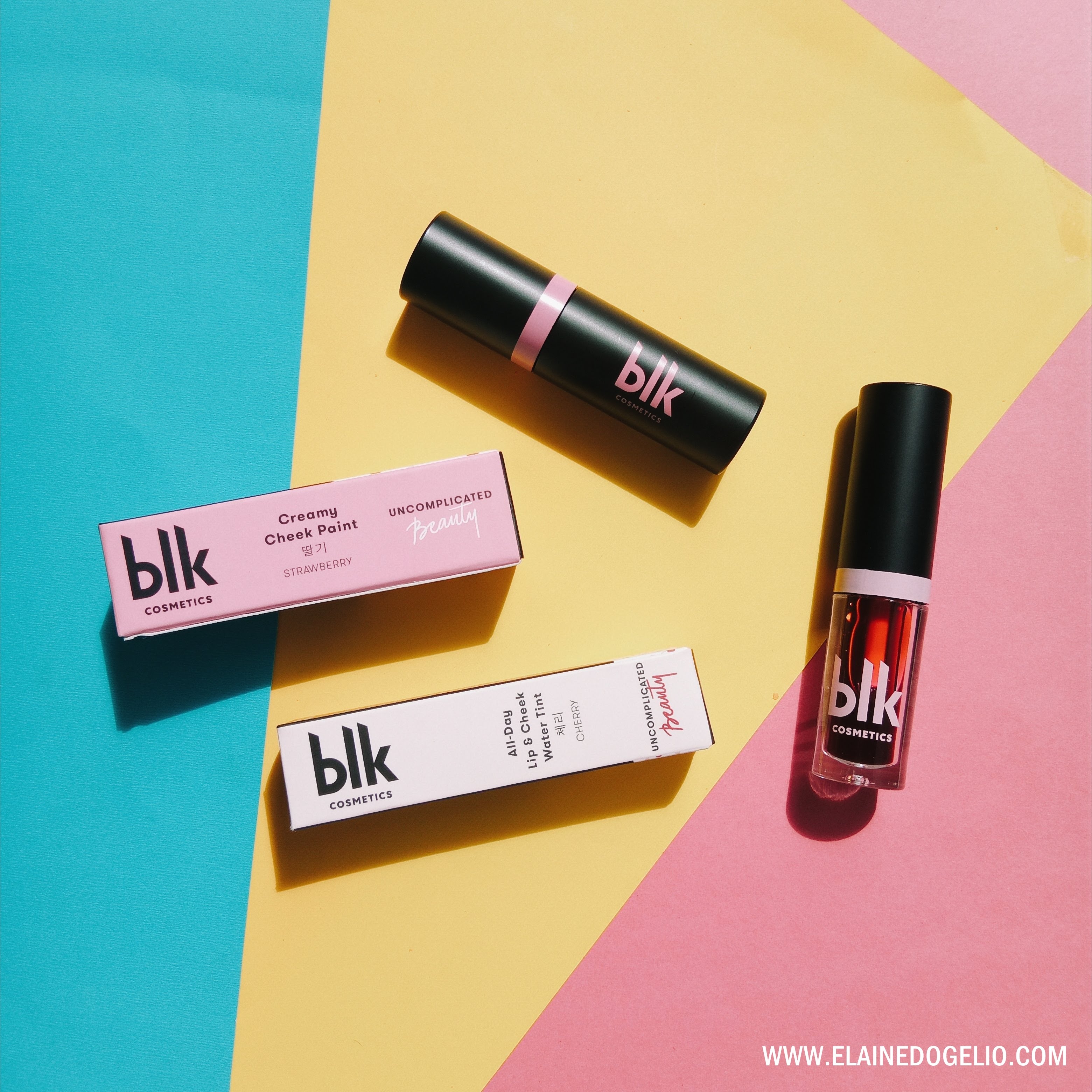 BLK Cosmetics: Creamy Cheek Paint + Lip & Cheek Water Tint Review