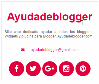 Widget caja social para Blogger Video tutorial