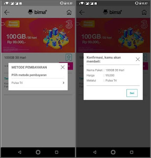 Cara Beli Kuota Murah Tri 100GB Cuman Rp99.000 Terbaru!