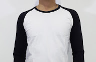 Konsep Terkini 48+ Kaos Polos Raglan Hitam Putih