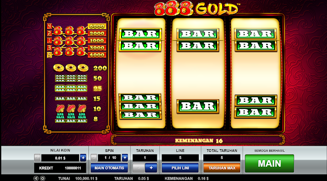 888 Gold Slot Review