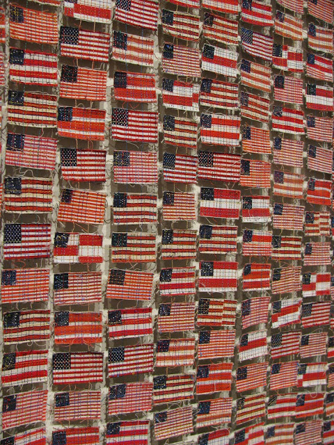 American Flag Quilt from Quilt National Traveling Display