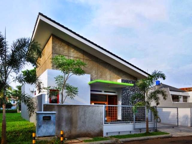 Inspirasi Desain Rumah  Anda Desain Rumah  Atap  Miring 