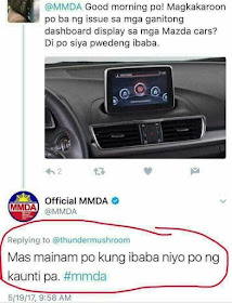 MAzda cars problem with the implementation of Anti-Distracted Driving Act   Senators would like to suspend the Anti-Distracted Driving Act that is recently being implemented in the Philippines.  The reason for the suspension, they only wanted to make driving safer but the implementation has been very complicated as it has required several things that are quite unreasonable for many.      What is RA 10913 or the Anti-Distracted Driving Act?       "RA 10913 or the Anti-Distracted Driving Act is a new law that prohibits motorists from using communication devices and other electronic entertainment and computing      gadgets while vehicles are in motion or temporarily stopped on a traffic light or an intersection. A motorist, as defined under this law, is a person who is driving motor vehicle."  The law was passed in order to protect and make driving safer.    What does this law prohibit?     " Prohibited acts made while driving include but not limited to: making or receiving calls, writing, sending or reading text-based communications, playing games, watching      movies, performing calculations, reading e-books, composing messages and surfing or browsing the internet."     It is meant to prohibit drivers from using the cellphone while driving. But on the implementation, drivers are also prohibited from using the phone to read e-books, play games, or make calls even when the car is not moving during traffic.   Items on the dash board is also prohibited, these includes air freshener, decorations including rosary.   Navigational devices such as GPS, are allowed however it is required that they be placed below the dashboard or to prevent obstruction of driver's view if placed on the dashboard. Driver's however are complaining that it is more dangerous to look down when following the navigation device.   Can we still use traffic and navigational apps like Waze and Google Maps while driving?       "Yes. Although motorists are being advised to set their preffered destination on these applications prior to their departure. Gadgets with these applications may be installed in       areas that will not obstruct the driver's view. In cases when motorists need to find alternate routes while in traffic, they are advised to first pull their vehicles aside."      According to Senator JV Ejercito, it is counter-intuitive when using navigation apps. The use of cellphone or navigation device is less dangerous if it is within the line of sight. it is more dangerous if the driver has to look down when following navigation.          What are the penalties?     " Violators will be penalized with a fine of five thousand pesos (Php 5,000) for the first offense, ten thousand pesos (Php 10,000) for the second offense, and fifteen thousand      pesos (Php 15,000) for the third offense with a three-month suspension of driver's license. Violations incurred beyond the third offense shall be penalized with the revocation      of driver's license and a fine of twenty thousand pesos (Php 20,000)."   ADVISORY: 11 Things you need to know about Anti Distracted Driving Act via @DOTr_PH . #mmda pic.twitter.com/D9Jw3RbXK0 — Official MMDA (@MMDA) May 17, 2017            ©2017 THOUGHTSKOTO www.jbsolis.com SEARCH JBSOLIS, TYPE KEYWORDS and TITLE OF ARTICLE at the box below