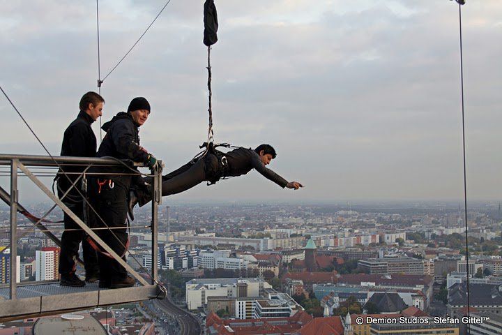 Shah Rukh Khan  The King Khan On The Set Of Don  Movies In Berlin Base Jump release images