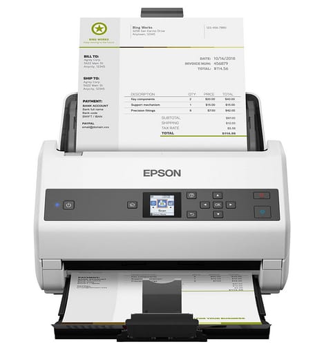 Epson America DS870 B11B250201 Document Scanner