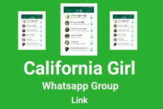 California Girl WhatsApp Group Link