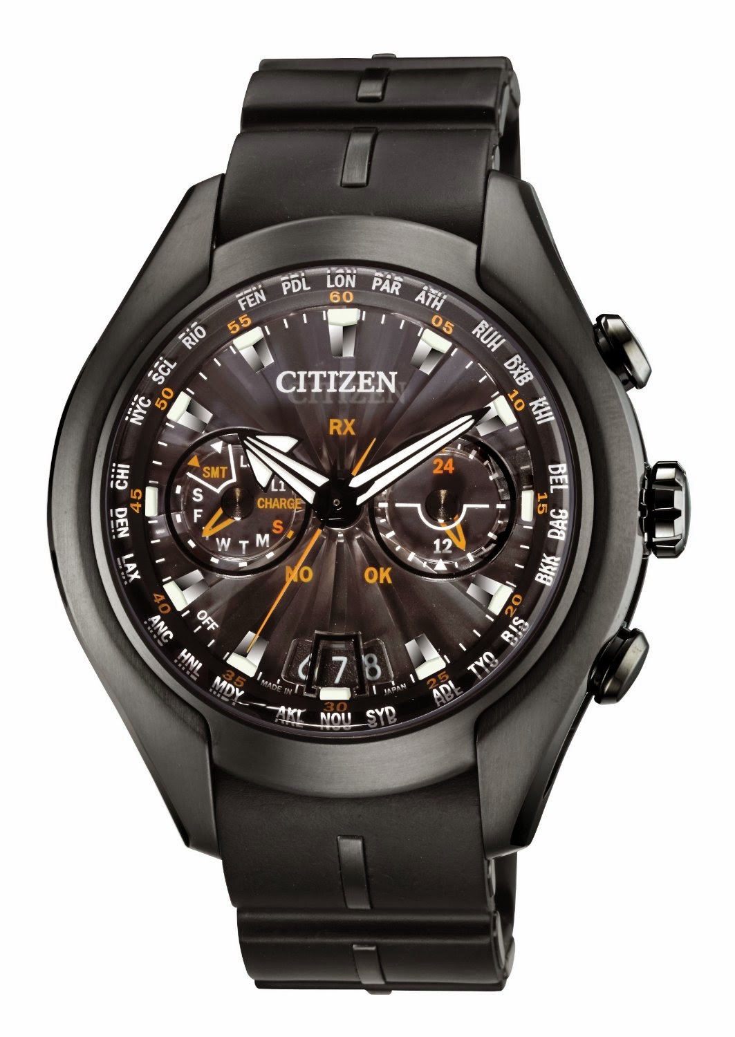 Watches for Men - Citizen CC1076-02E , Satellite Wave Air Eco-Drive ...