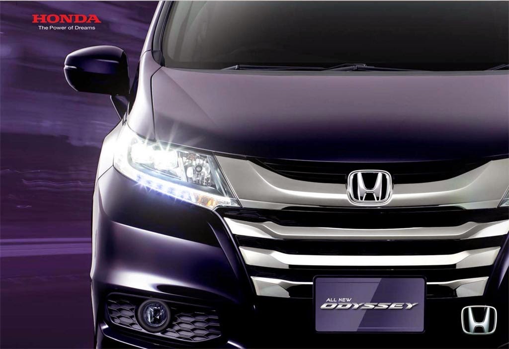 Brosur Honda New Odyssey 2018 - Honda Denpasar