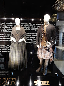 Outlander Claire Randall Jamie Fraser costumes