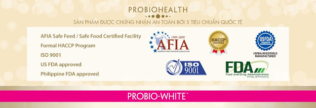 thuốc uống đẹp da của Mỹ Probio White