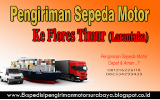 JASA EKSPEDISI PENGIRIMAN SEPEDA MOTOR SURABAYA-FLORES TIMUR