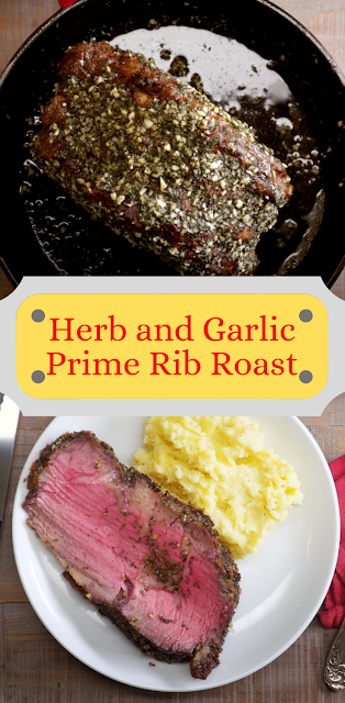 Herb and Garlic Prime Rib Roast