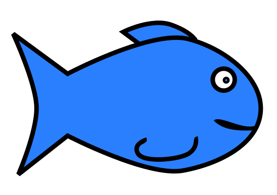 Simple Cartoon Fish