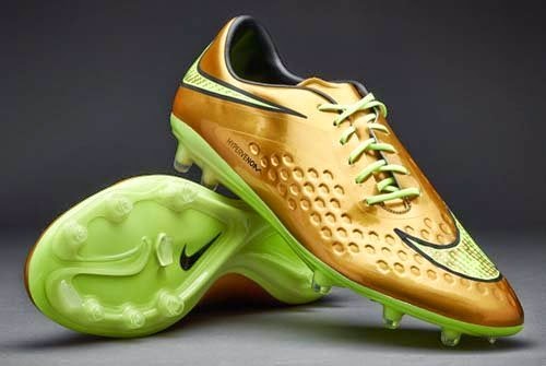 2014 Nike Gold Hypervenom Phatal Premium FG