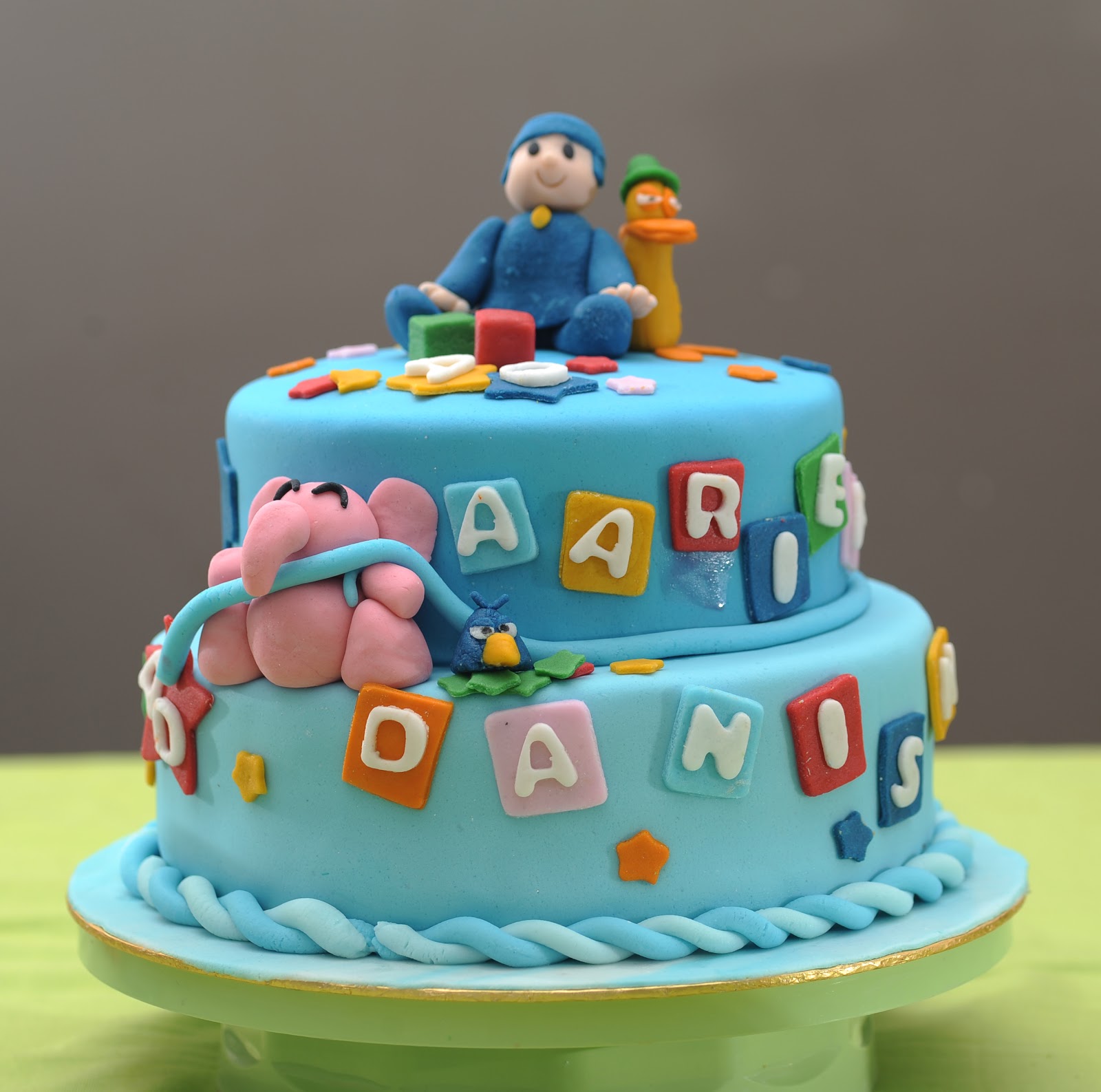 Kek birthday POCOYO - Prettysmallbakery