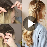 Learn - How To Create Simple And Easy Four Strand Dutch Braid Hairstyle, See Tutorial