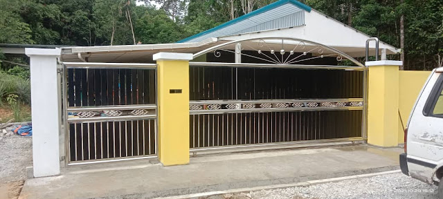 PAKAR MEMBUAT PAGAR ATAU GATE RUMAH DI KUCHING