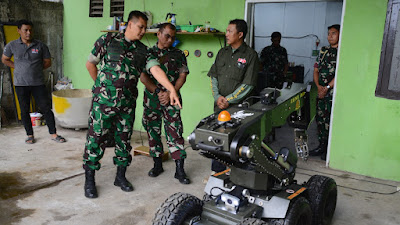 Pangdam III/Siliwangi: Robot Kalajengking Penjinak BOM, Teknologi Lokal Untuk Kemandirian Militer